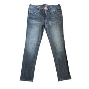 Decree Skinny Mid-Rise Darkwash Jeans - Size 13 Juniors  ***Item: 0657